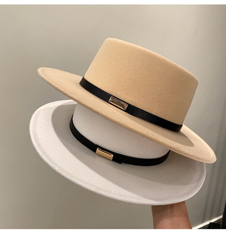 Winter Bucket Hat Women French Hepburn Small Fragrance  Hat - Image 3