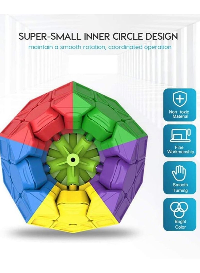 Qiyi Qiheng S Megaminx Stickerless Non Magnetic Speedcube - Image 3