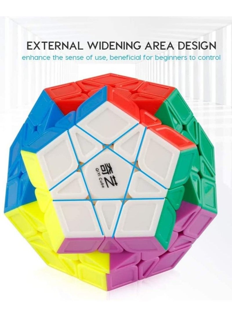 Qiyi Qiheng S Megaminx Stickerless Non Magnetic Speedcube - Image 2