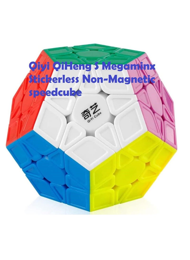 Qiyi Qiheng S Megaminx Stickerless Non Magnetic Speedcube - Image 1