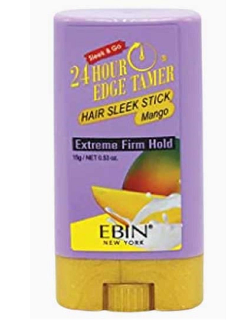 EBIN 24 Hour Edge Tamer Mango Hair Sleek Stick 15gm - Image 1