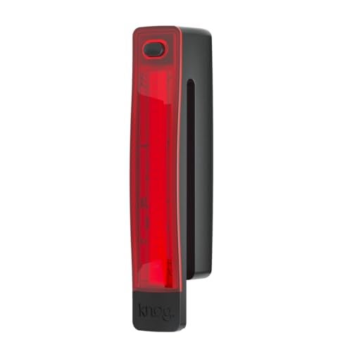 Knog USB Rechargeable Running Tail Light - Ultralight Clip-On Running Lights For Runners, Super-Bright Red Runner Lights For Night Visibility Up To 450m, 40-hour Runtime, IP66 Waterproof, Black - Image 3