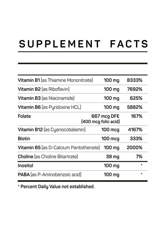 Vitamax - B-Complex 100MG Tab 60's - Image 1