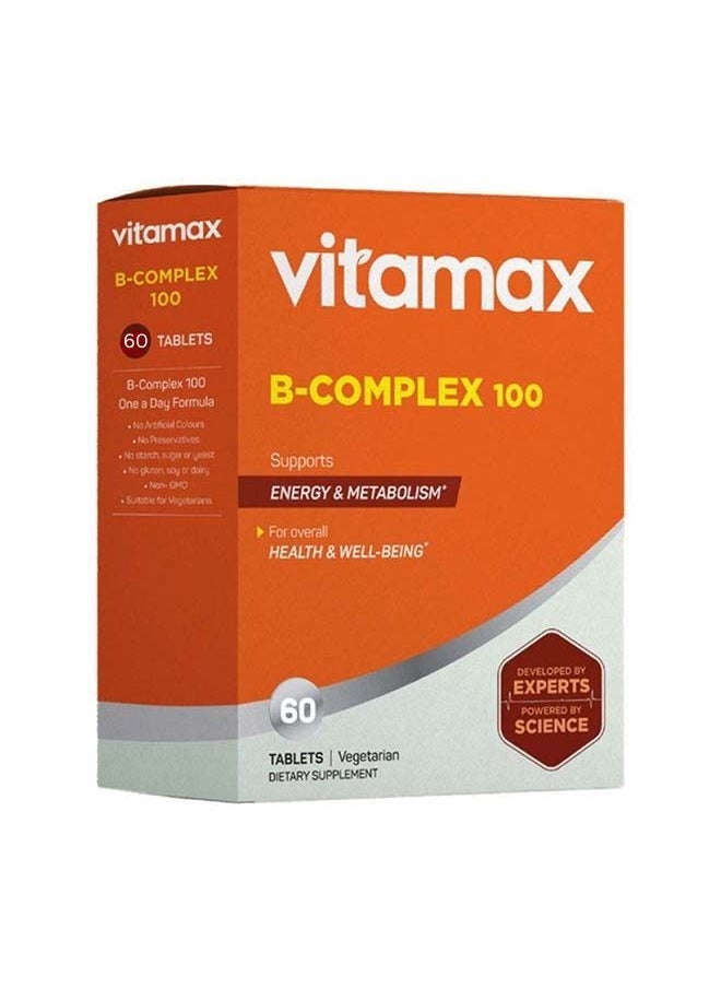 Vitamax - B-Complex 100MG Tab 60's - Image 1