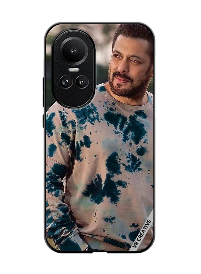 Protective Case Cover For Oppo Reno 10 Bollywood Actor Salman Khan Design Multicolour