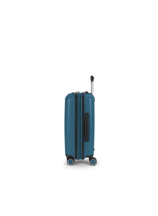 GABOL Brooklyn Hardside Luggage on Wheels for Unisex | Ultra Lightweight ABS with 4 Spinner Wheels | Color Turquoise - Image 2