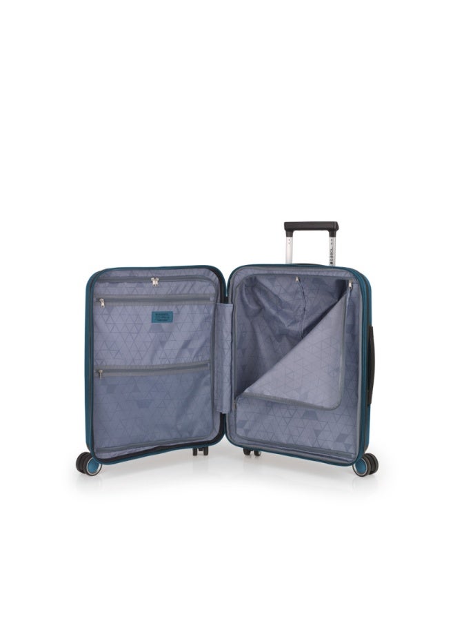 GABOL Brooklyn Hardside Luggage on Wheels for Unisex | Ultra Lightweight ABS with 4 Spinner Wheels | Color Turquoise - Image 5