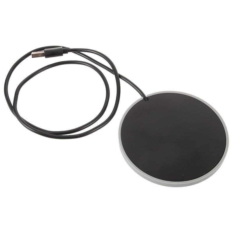 Gray USB Electric Mug Warmer Heating Coaster For Coffee And Milk - Image 2