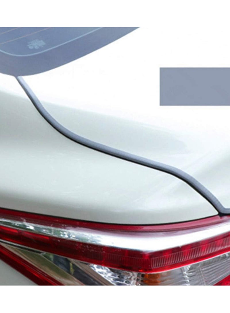 Generic 5 Meter Car Door Edge Guards U Shape Trim Rubber Seal Protector Rubber Car Door Protector Anti Collision Rubber Clips Fit For Car Door Grey - Image 2