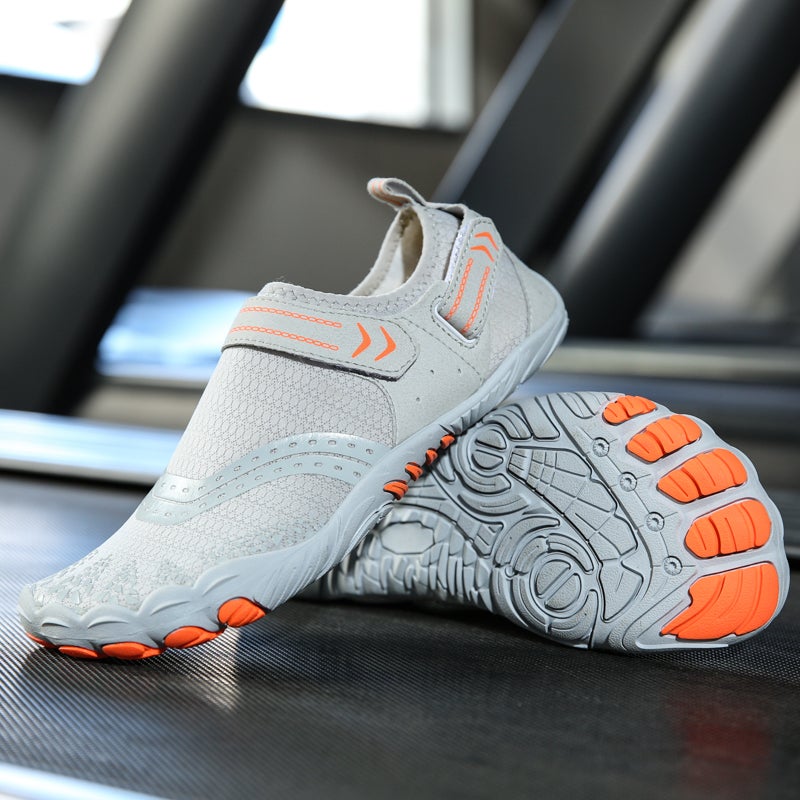 Five-Finger Shoes for Men and Women 2025 New Yoga Fitness Shoes Indoor Skipping Rope Running Strength Training Deadlift Shoes - Image 4
