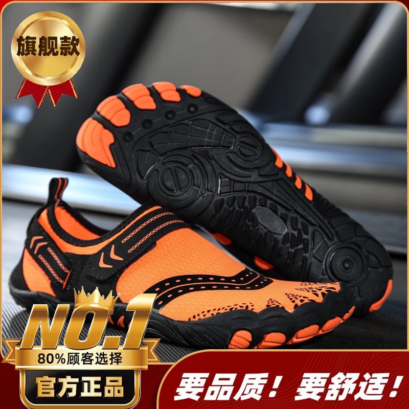 Five-Finger Shoes for Men and Women 2025 New Yoga Fitness Shoes Indoor Skipping Rope Running Strength Training Deadlift Shoes - Image 1