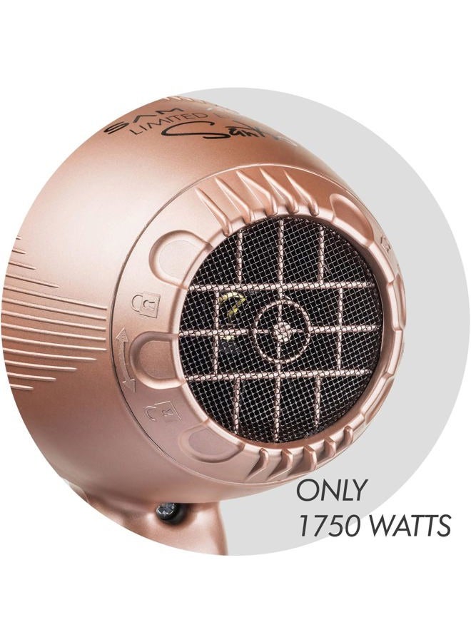 Sam Villa Limited Edition Professional Ionic Blow Dryer, Rose Gold, Rose Gold, 19 oz. - Image 4