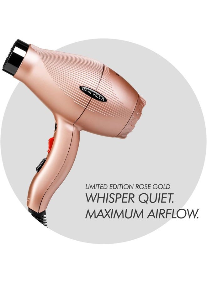 Sam Villa Limited Edition Professional Ionic Blow Dryer, Rose Gold, Rose Gold, 19 oz. - Image 2