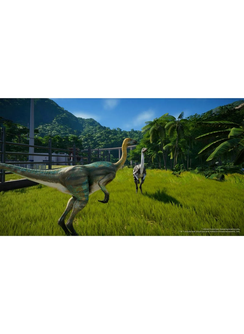 فرونتير Jurassic World Evolution - إصدار PS4 - لعبة بناء وإدارة حديقة الديناصورات - playstation_4_ps4 - Image 2