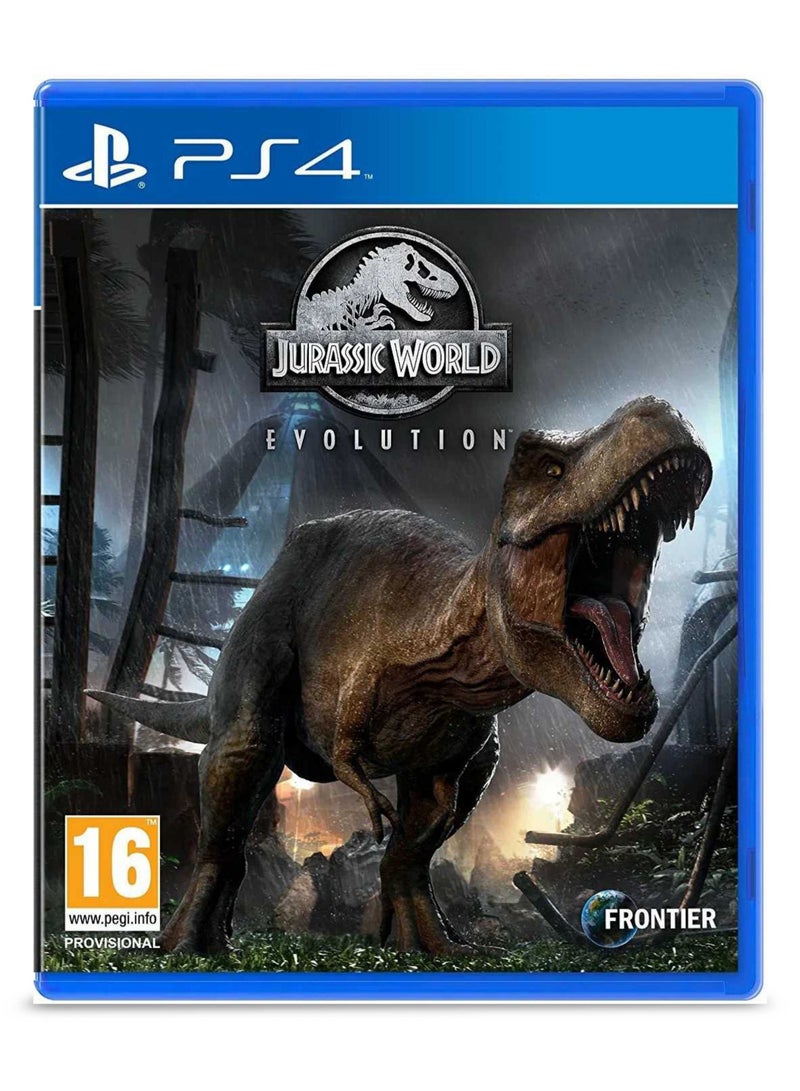 فرونتير Jurassic World Evolution - إصدار PS4 - لعبة بناء وإدارة حديقة الديناصورات - playstation_4_ps4 - Image 1