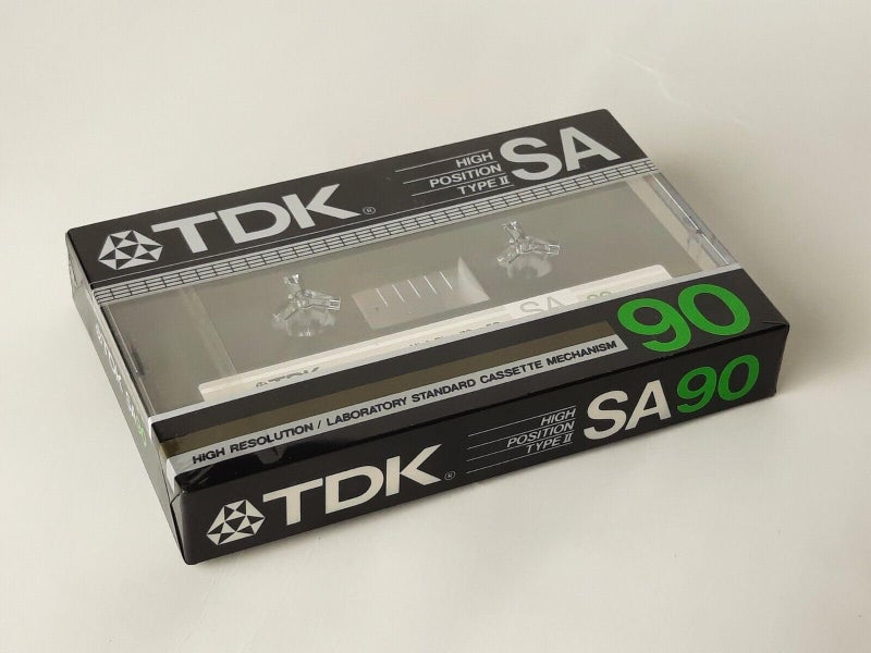 TDK شريط كاسيت صوتي TDK SA 90 دقيقة عالي الدقة من النوع الثاني - Image 2