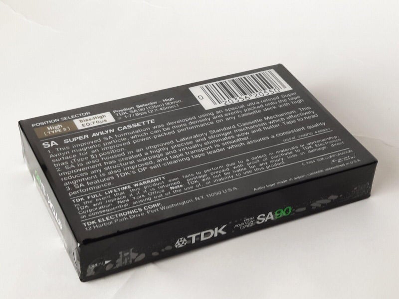 TDK شريط كاسيت صوتي TDK SA 90 دقيقة عالي الدقة من النوع الثاني - Image 4