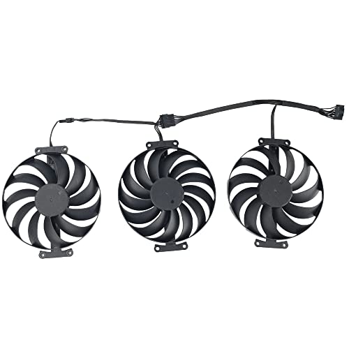 inRobert 95MM CF1010U12S 12V 0.45A 7Pin Video Card Fan for ASUS ROG Strix RTX 3090 3080 3070 3060 Ti GPU Graphics Card Fan - Image 1