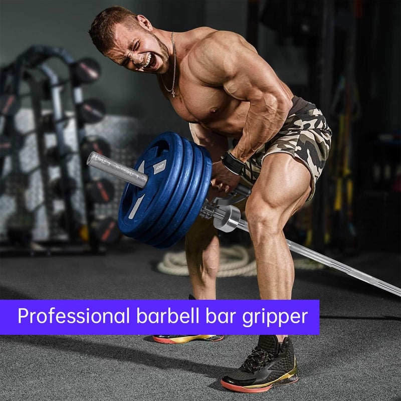 AimiDream Double D Row,V Bar Landmine Handle Attachment for Barbell Bar, Handle Cable Attachment for Weight Workout with Non-Slip Rubber Handle, Fits Olympic Bars Strength Training Bars,Black - Image 2