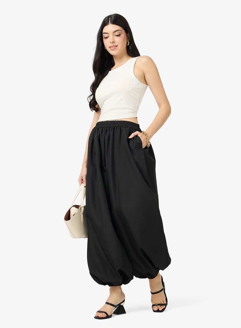 ELLA Pull On Balloon Trouser - Image 4