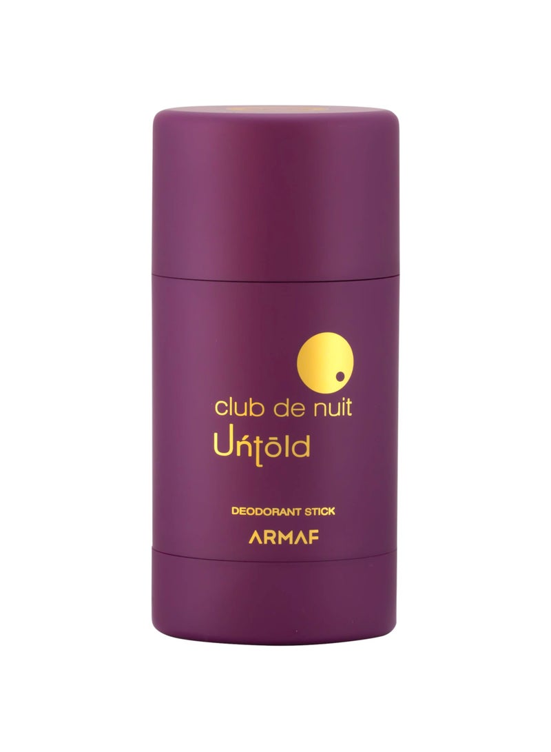 Armaf Club De Nuit Untold Deodorant Stick 75 Gm - Image 1