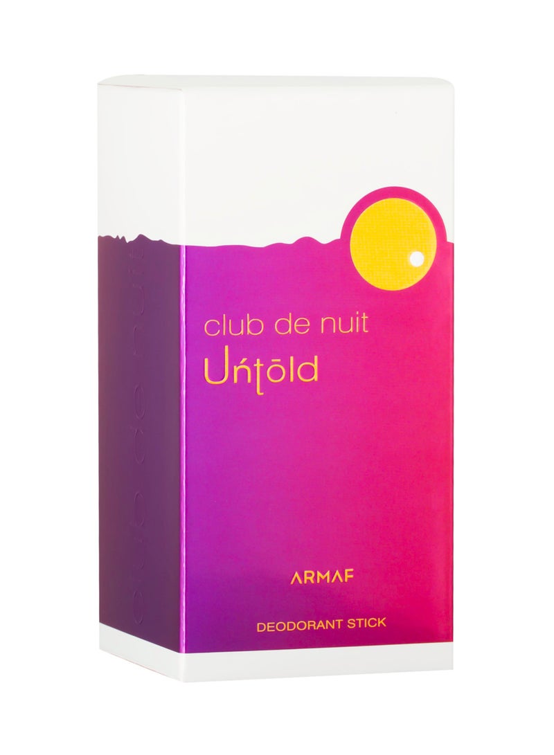 Armaf Club De Nuit Untold Deodorant Stick 75 Gm - Image 2