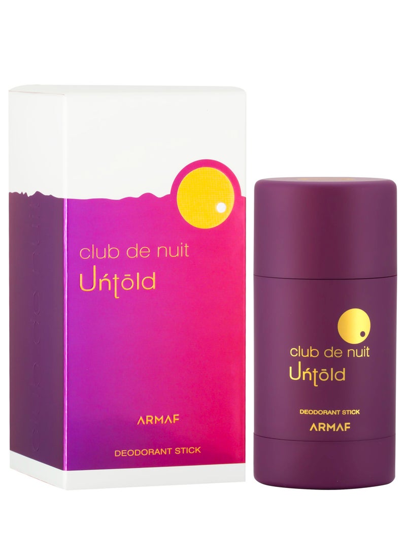 Armaf Club De Nuit Untold Deodorant Stick 75 Gm - Image 3