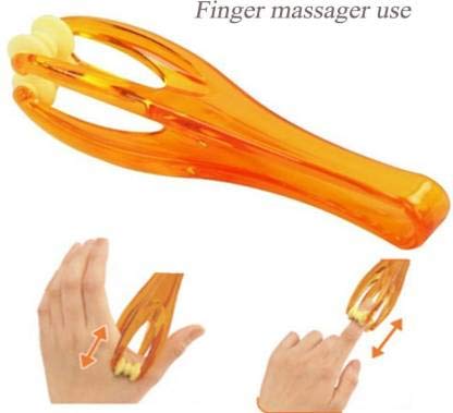 SUJOK DG57 Acupressure Massager Tools Kit Combo With Finger Massager, Multicolour - Image 3