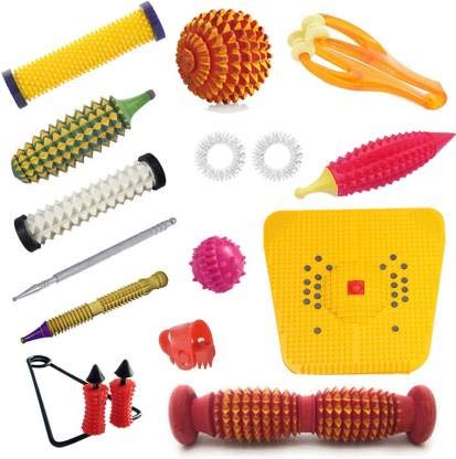 SUJOK DG57 Acupressure Massager Tools Kit Combo With Finger Massager, Multicolour - Image 5
