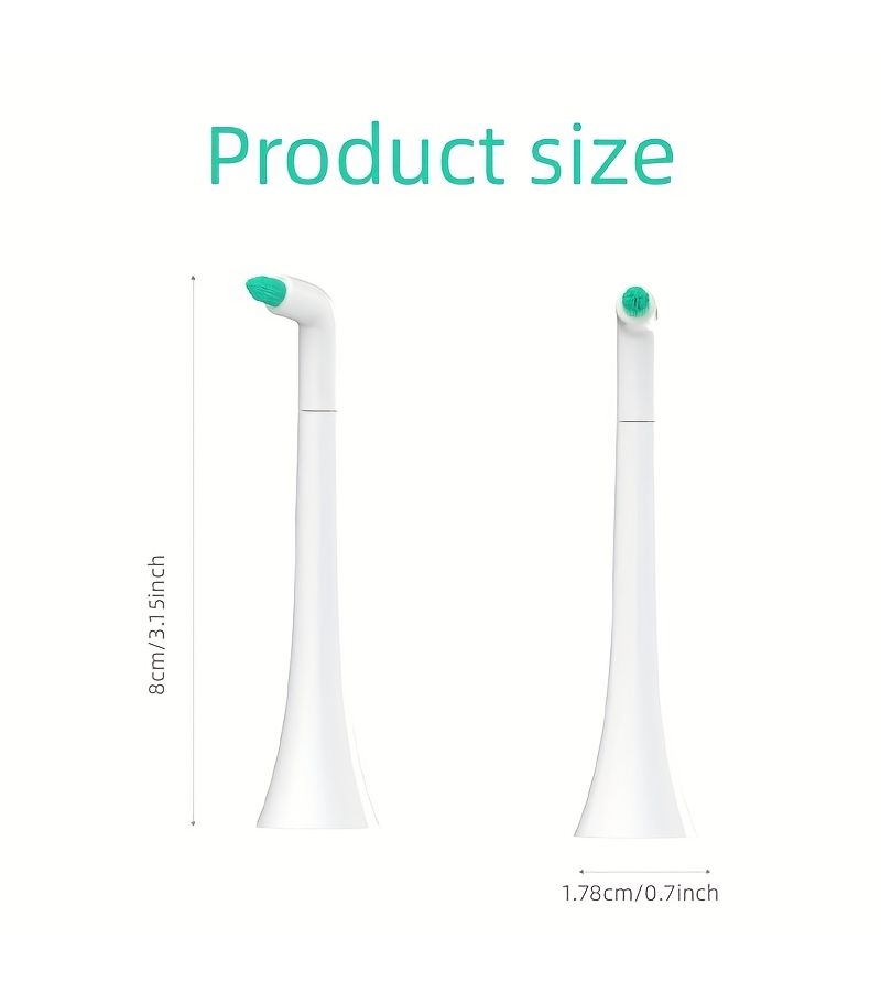 Black Soft Bristle Toothbrush Heads Compatible for Philips HX3 HX6 HX9 Series Orthodontic Braces - Image 5