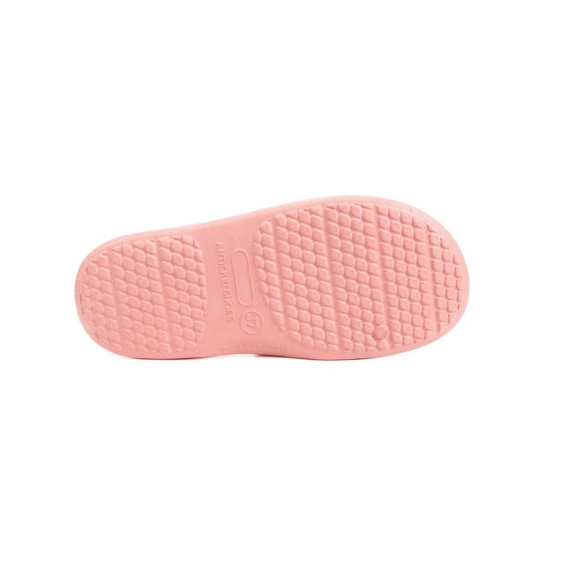 FUNKYMONKEY Womens Bathroom Shower Slippers Indoor Home Beach Non Slip Sandal (8 M US, Pink) - Image 5