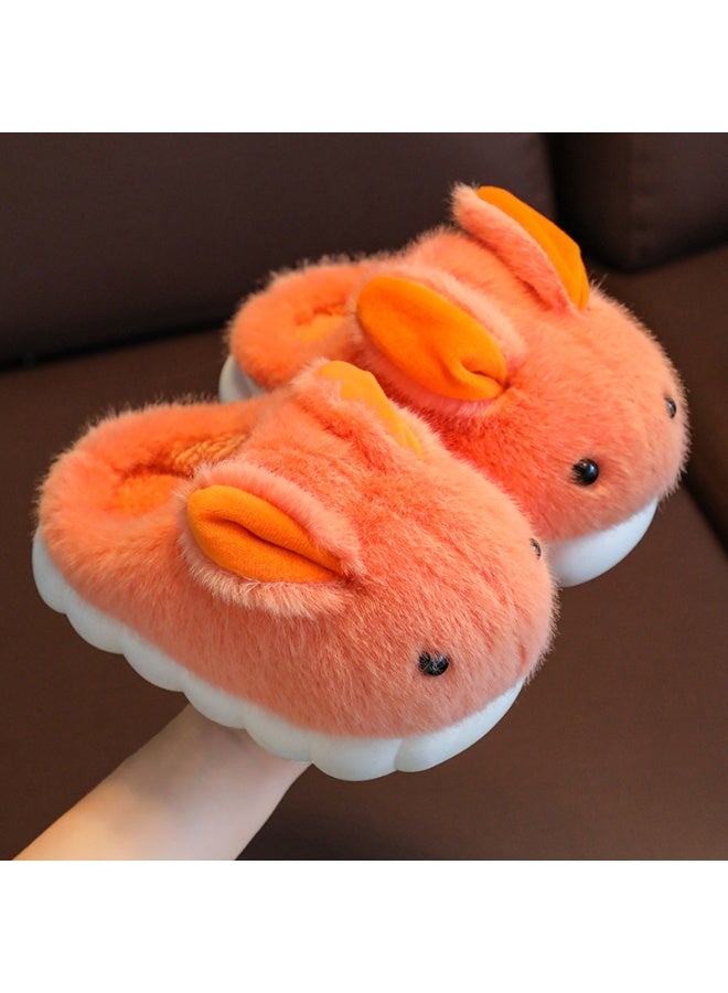 Children's Cotton Slippers - Soft Bottom Bunny House Shoes