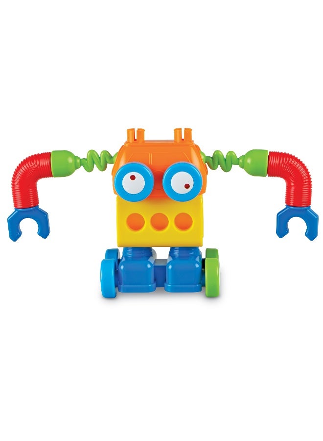Learning Resources 1-2-3 Build It! Robot Factory, Stem Building Toy For Kids, Mix-And-Match Robot Pieces, Ages 2+ - Image 4