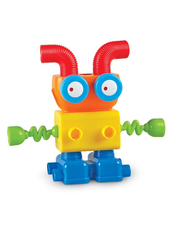 Learning Resources 1-2-3 Build It! Robot Factory, Stem Building Toy For Kids, Mix-And-Match Robot Pieces, Ages 2+ - Image 5