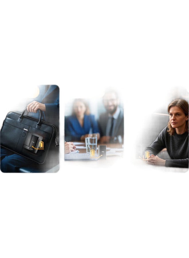 aigo Aigo R9977 32Gb Voice Recorder, One-Button Recording, Smart Professional Audio Recording, High-Definition Noise Reduction Recorder, For Study, Meetings, Training, Interviews, Black - Image 2