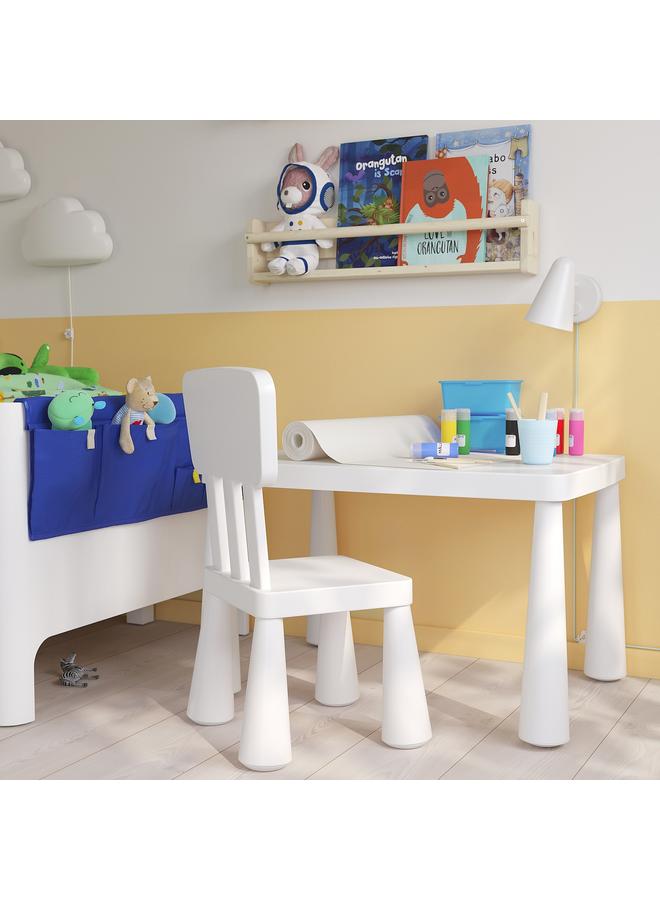 Generic Children's table, in/outdoor white, 77x55 cm  - Image 4