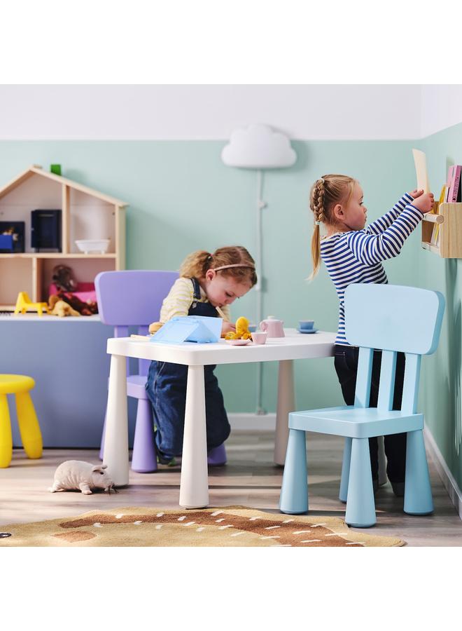 Generic Children's table, in/outdoor white, 77x55 cm  - Image 2