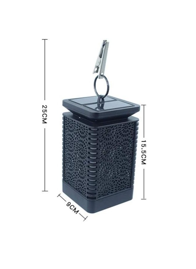 Generic - Solar Lantern Hanging Outdoor Hanging Solar Garden Lights Decorative Retro Waterproof Solar Lamp for Patio Yard Pathway Terrace - Image 1