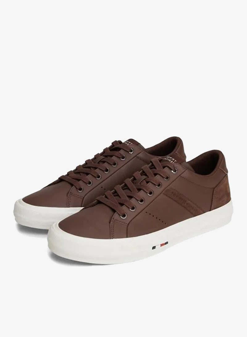 TOMMY HILFIGER Brown Casual Low Top Sneakers for Men | Best Price UAE