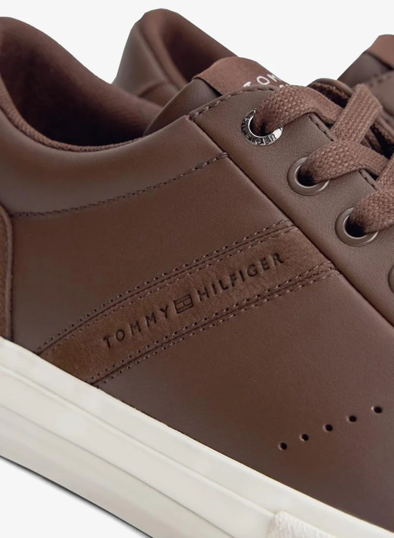 TOMMY HILFIGER Brown Casual Low Top Sneakers for Men | Best Price UAE