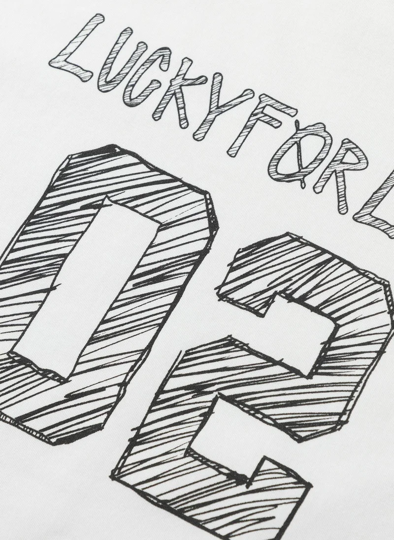 Balabala Green/White Kids Unisex Round v-neck long-sleeved T-shirt  | Best Price UAE