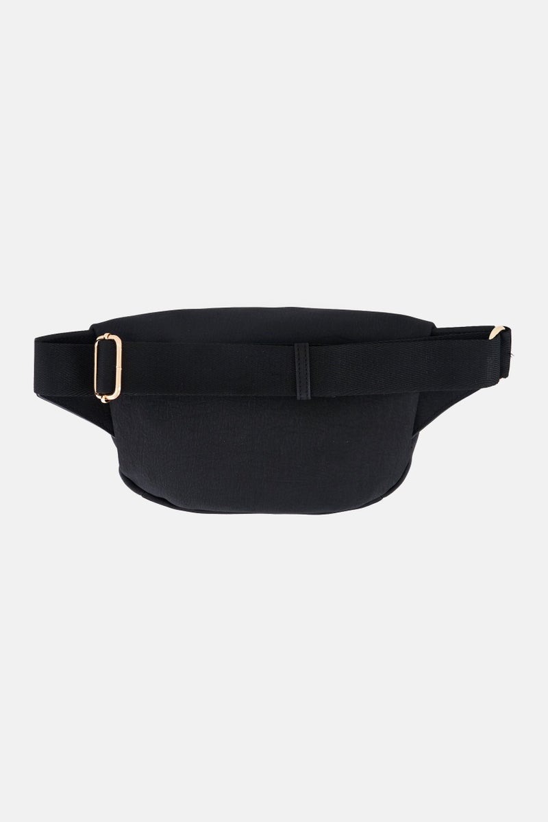 Kathy Ireland Women Brand Logo  Fanny Pack, Black  - Image 2