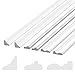 Relaxgiant 24 Pcs Miniature Dollhouse Trim Dollhouse Accessories 3 Styles on 1 12 Scale 16 Long Wooden Trims Finishing Corner Mixed - Image 2