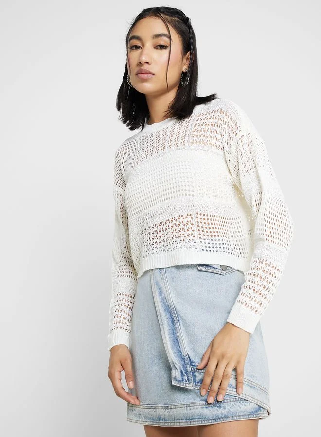 Ginger Open Weave Sweater
