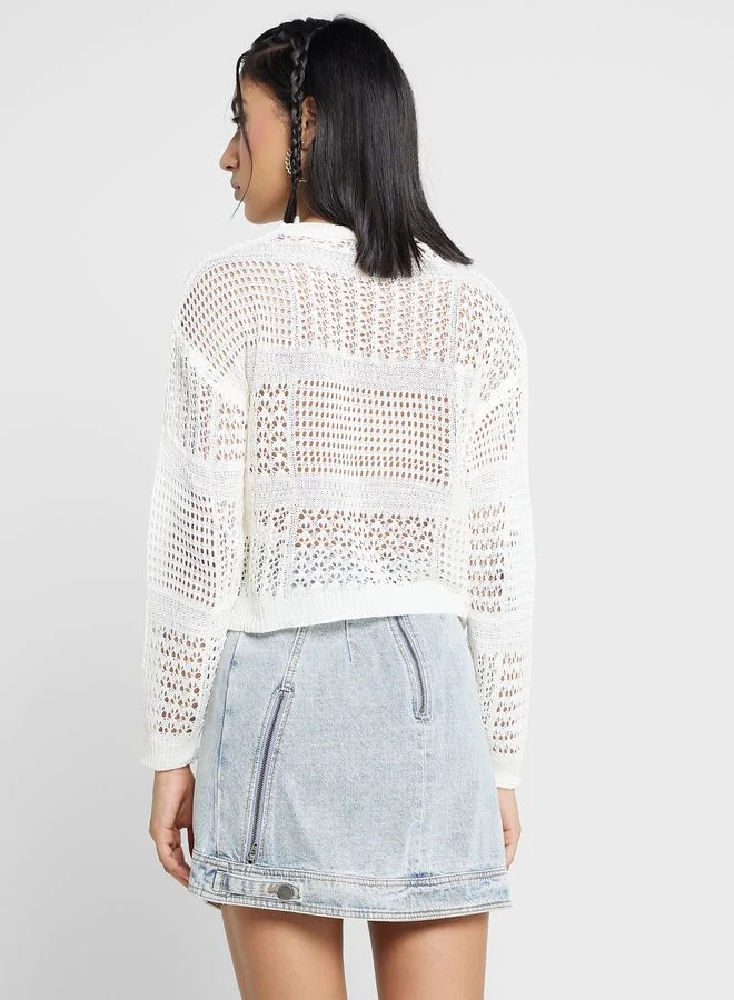 Ginger Open Weave Sweater
