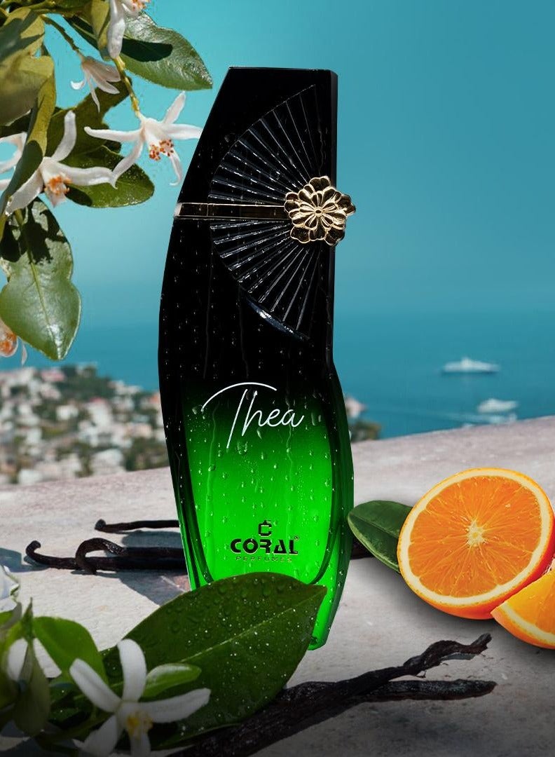كورال ثيا أو دو برفيوم للنساء 100 مل – عطر زهري فاكهي يدوم طويلًا - Image 1