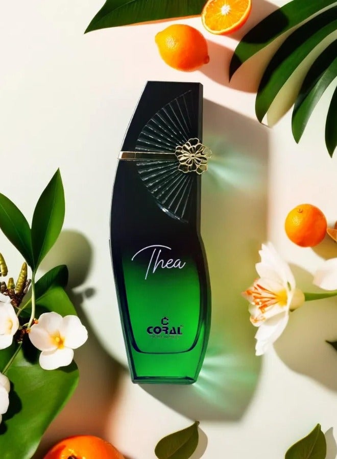كورال ثيا أو دو برفيوم للنساء 100 مل – عطر زهري فاكهي يدوم طويلًا - Image 5