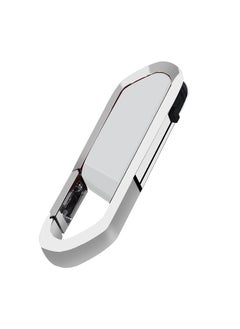 AROAQ USB Flash Drive, Portable Metal Thumb Drive with Keychain, USB 2.0 Flash Drive Memory Stick, Convenient and Fast Pen Thumb U Disk for External Data Storage, (1pc 4GB Silver)  - Image 1