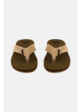 QUIKSILVER Men Carver Suede Leather Sandals, Brown  - Image 4