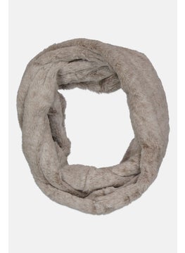 ELLE Women Faux Fur Snood Scarves 79 x 30 cm, Assorted  - Image 1